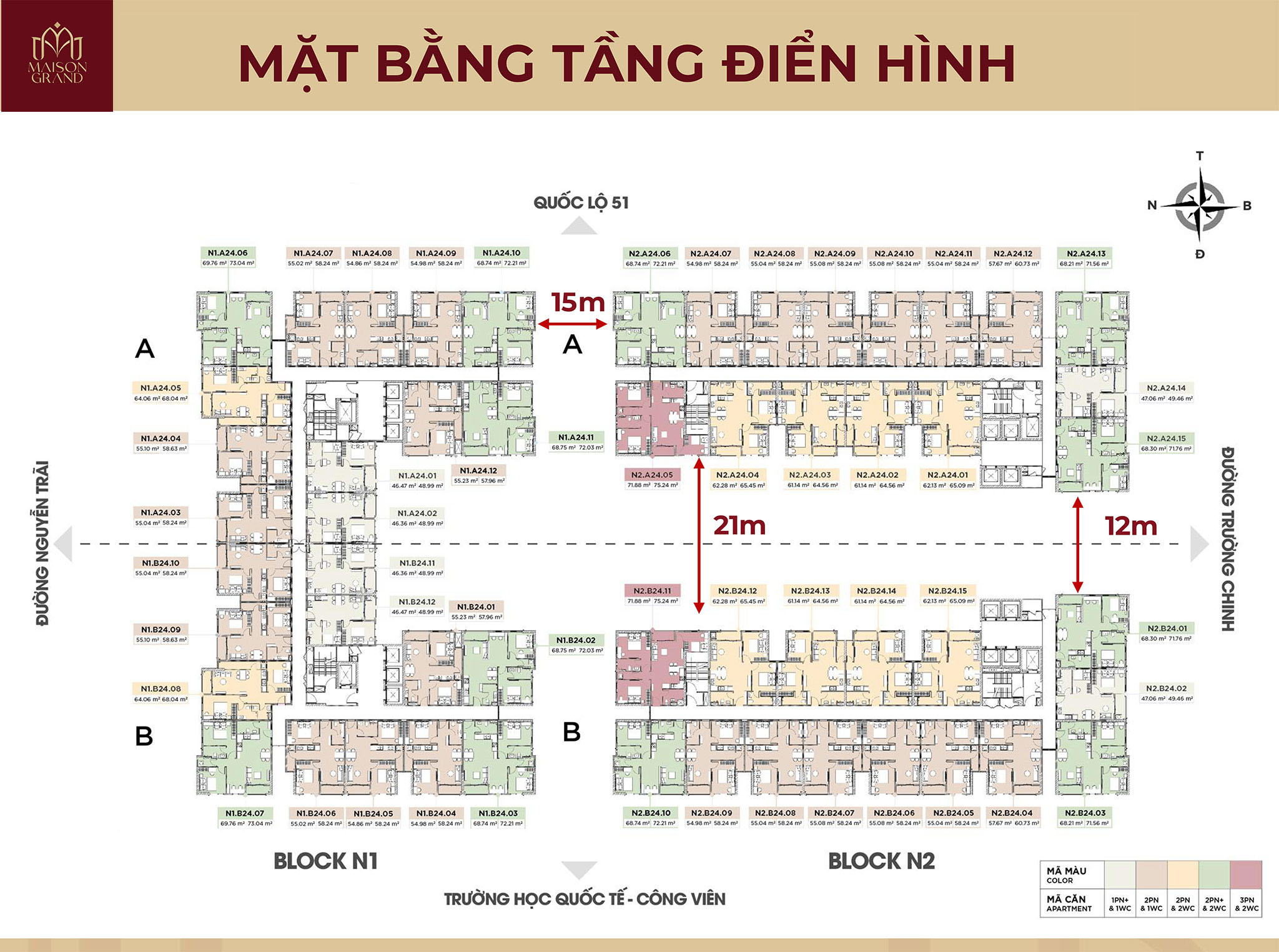 mat bang maison grand phu my