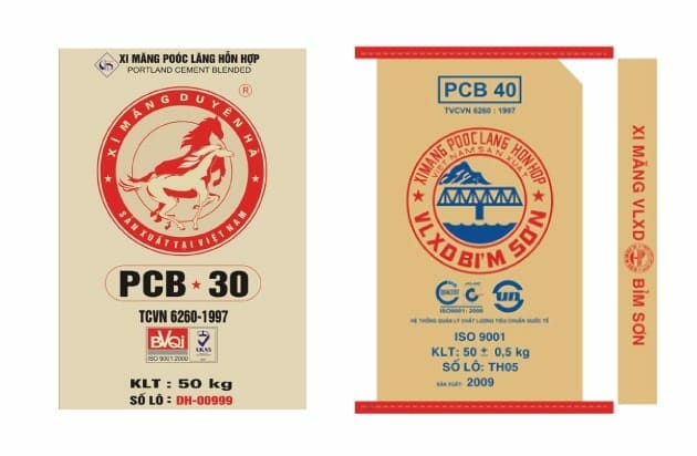 Các loại xi măng phổ biến trên thị trường