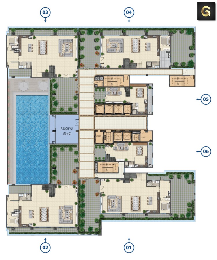 dự án căn hộ Biconsi Tower