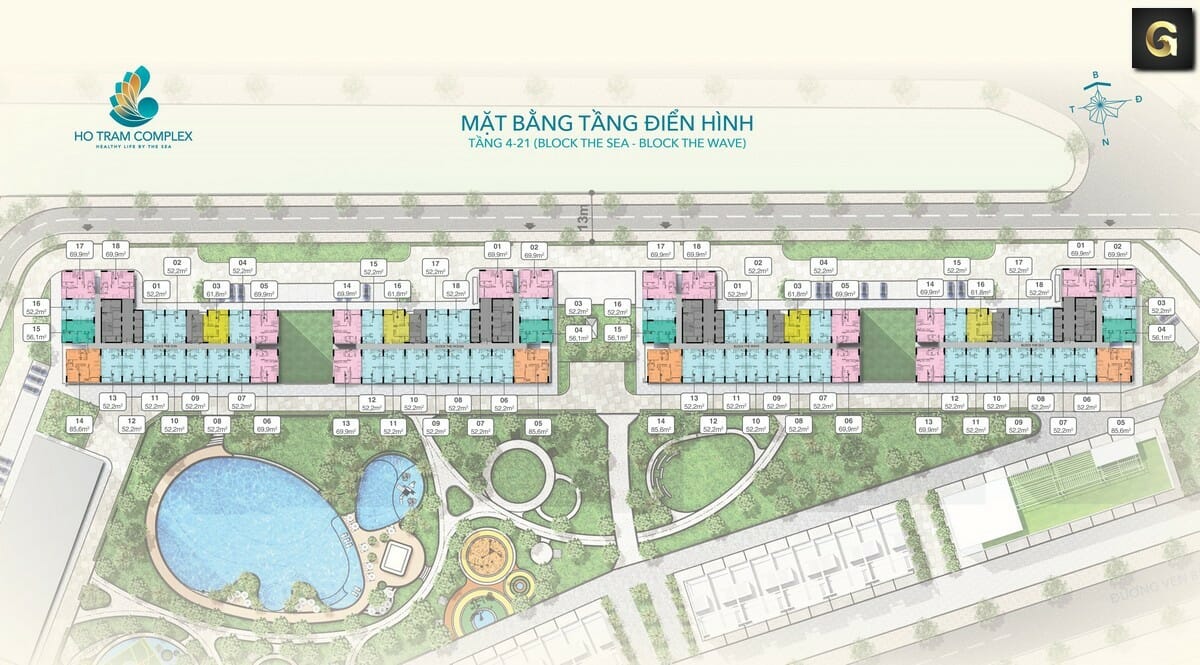 dự án căn hộ Hồ Tràm Complex