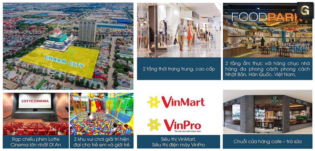 dự án căn hộ Charm City Bình Dương