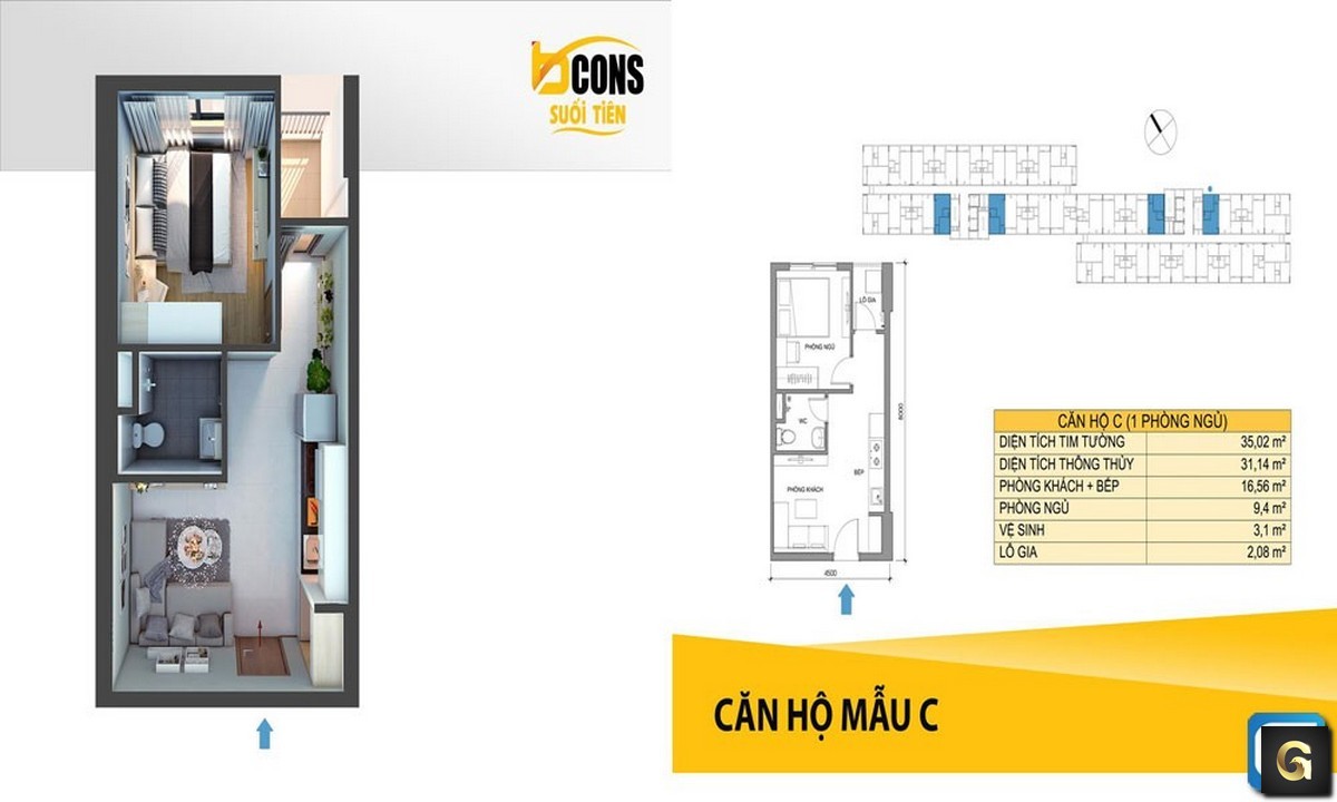 dự án căn hộ Bcons Suối Tiên Dĩ An Bình Dương