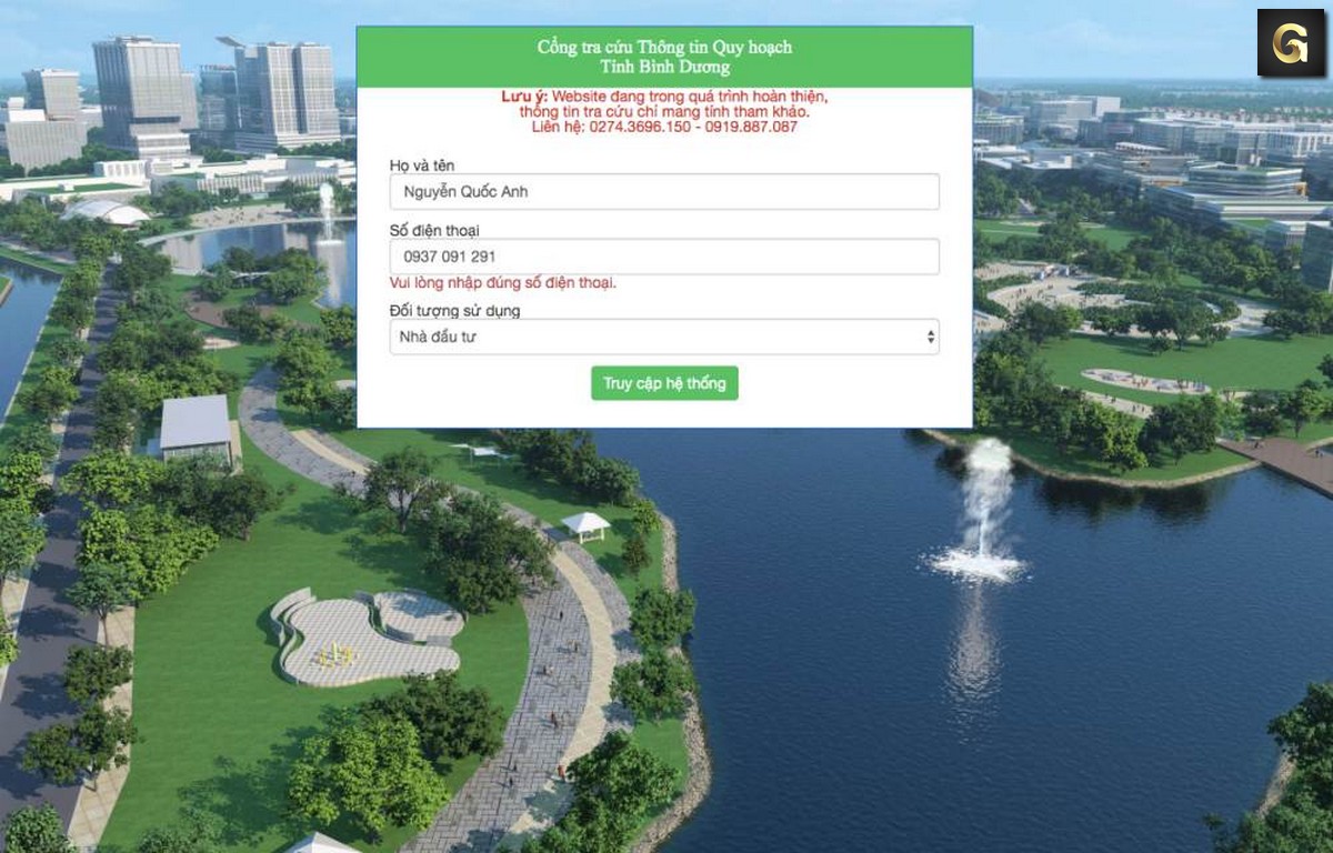 Hướng dẫn tra cứu thông tin quy hoạch Bình Dương năm 2020