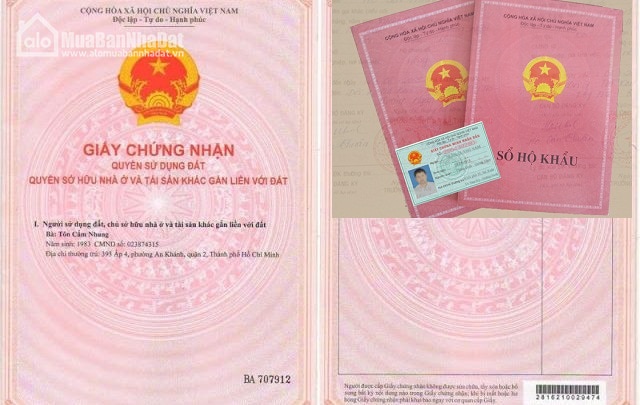 Các thủ tục Mua bán nhà đất có sổ hồng