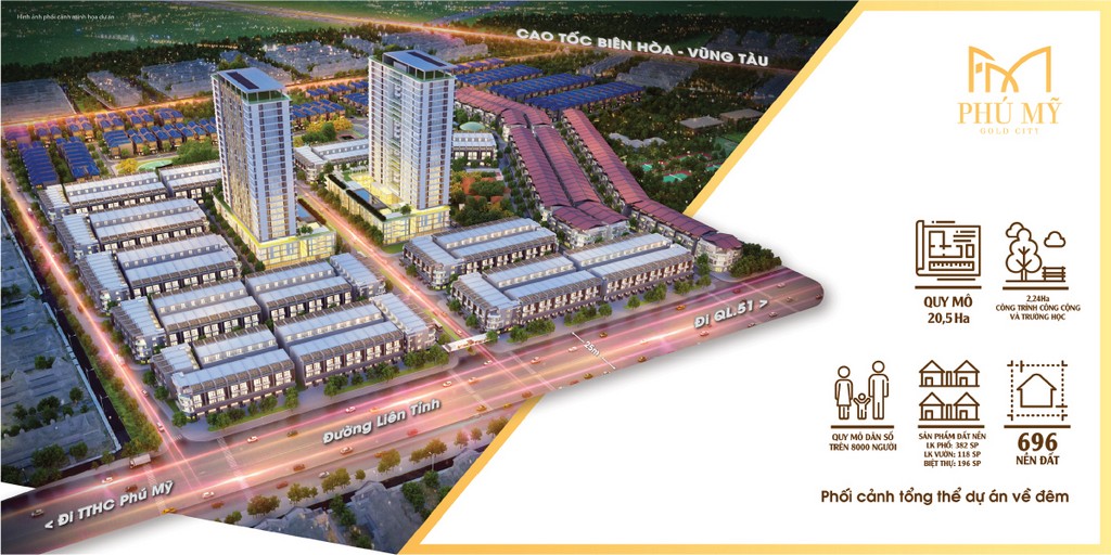 Phú Mỹ Gold City - Giá Gốc 05/2023 - Chủ Đầu Tư