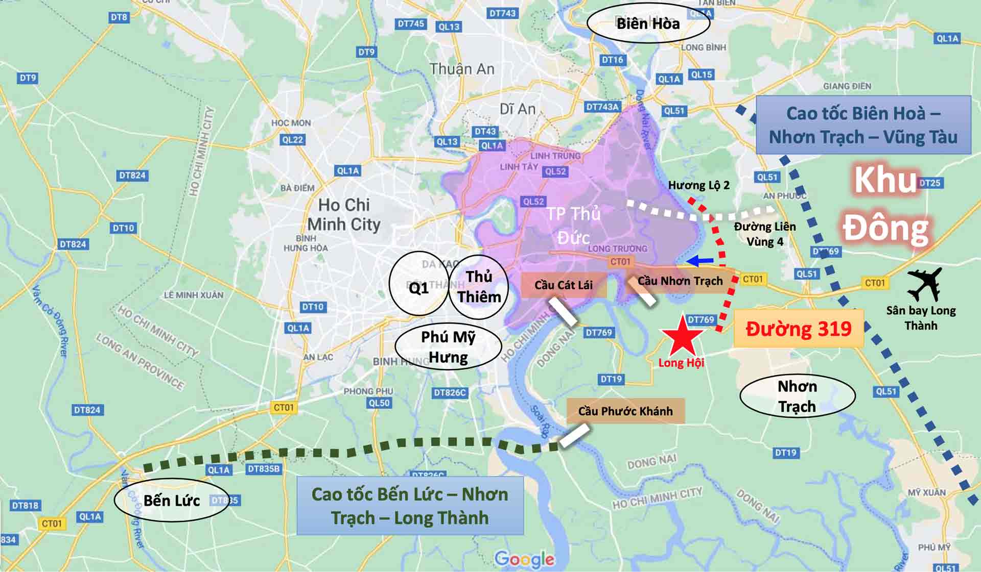 Long Hội Central Point