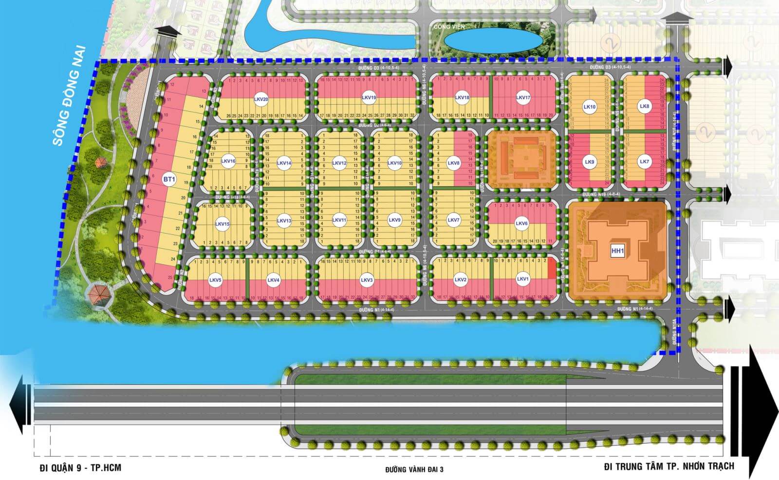 dự án King Bay Nhơn Trạch