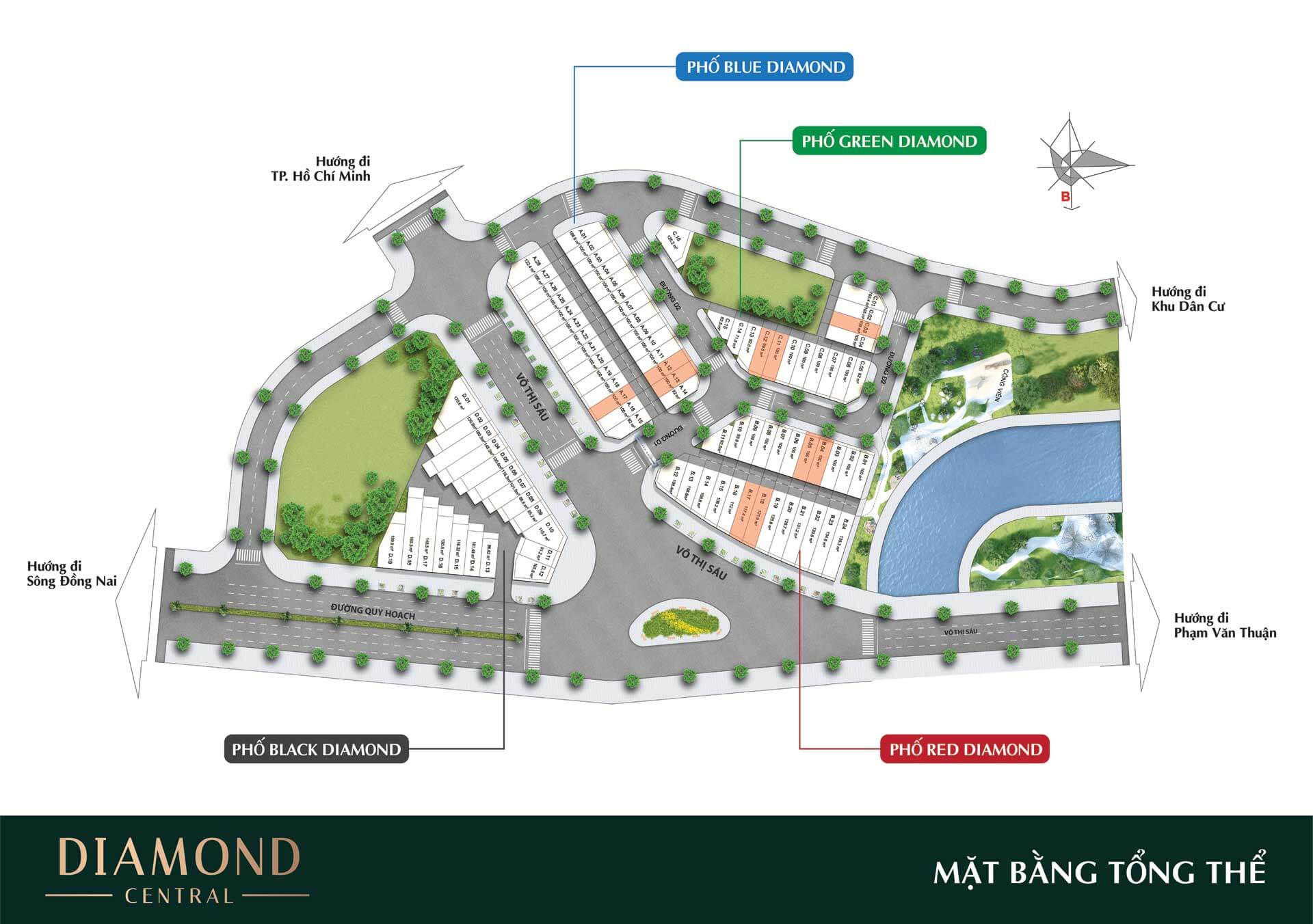 dự án Diamond Central Biên Hòa Đồng Nai