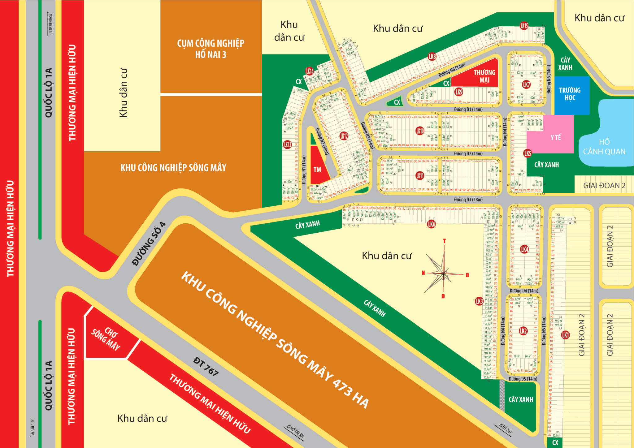 dự án PNR Estella trảng bom đồng nai