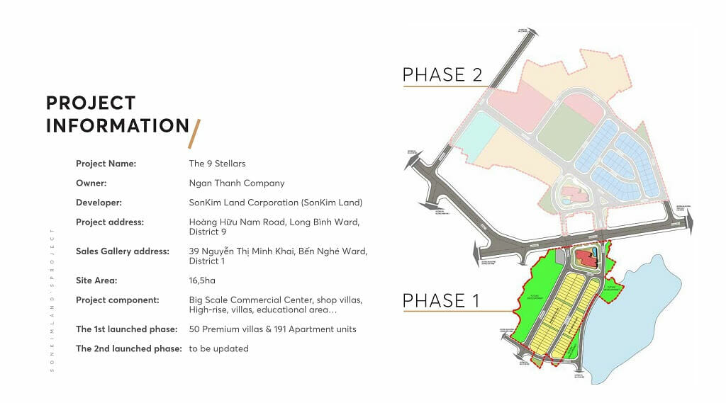 mat bang toan The 9 Stellars son kim land