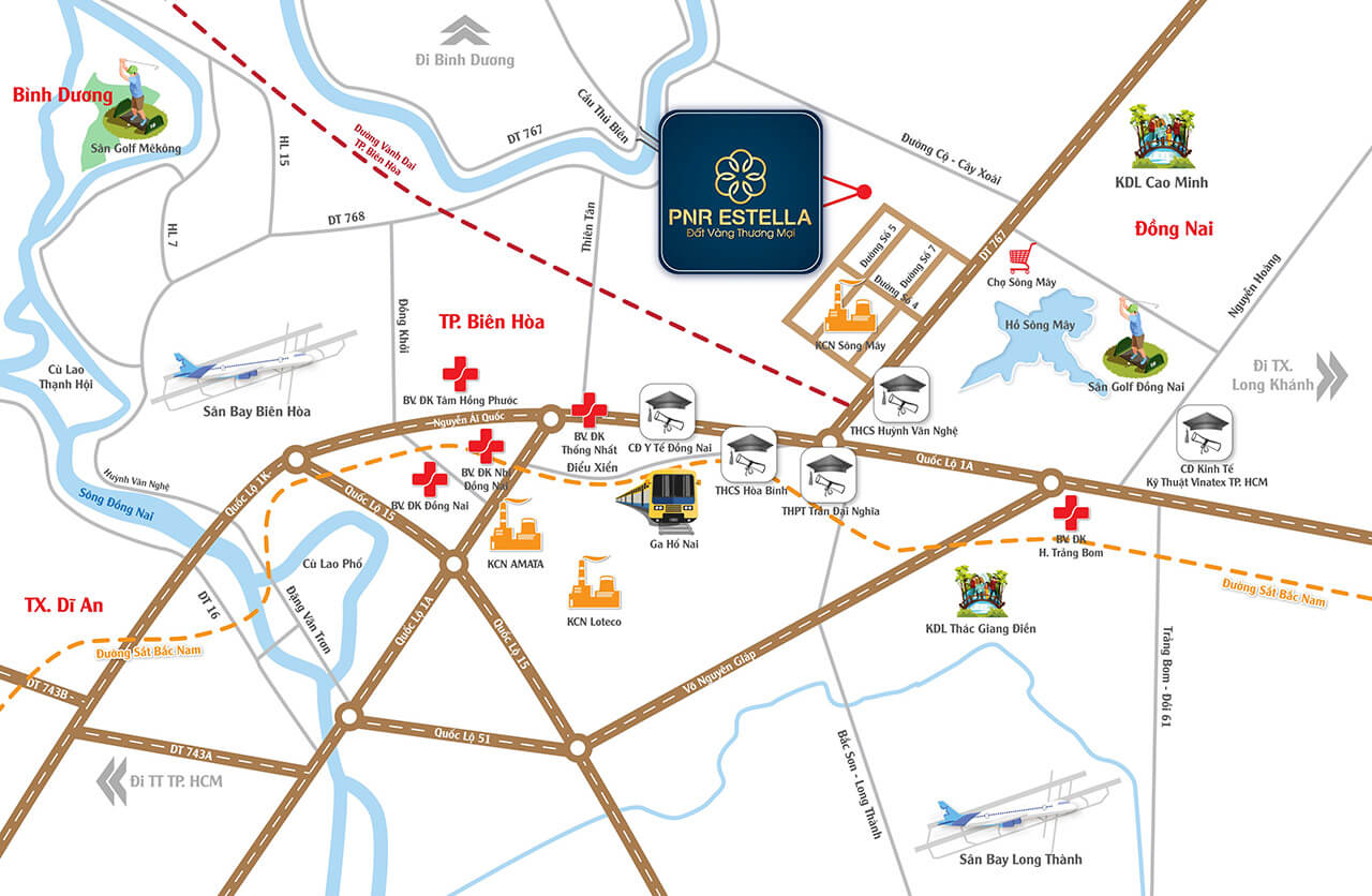 dự án PNR Estella trảng bom đồng nai