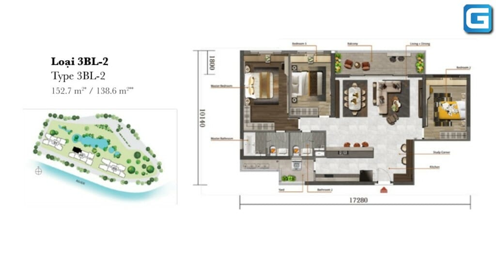 dự án căn hộ Palm Garden quận 2