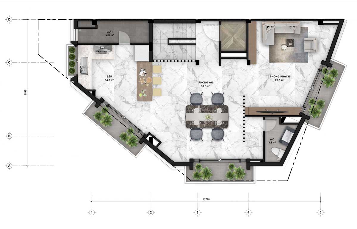 dự án Diamond Central Biên Hòa Đồng Nai