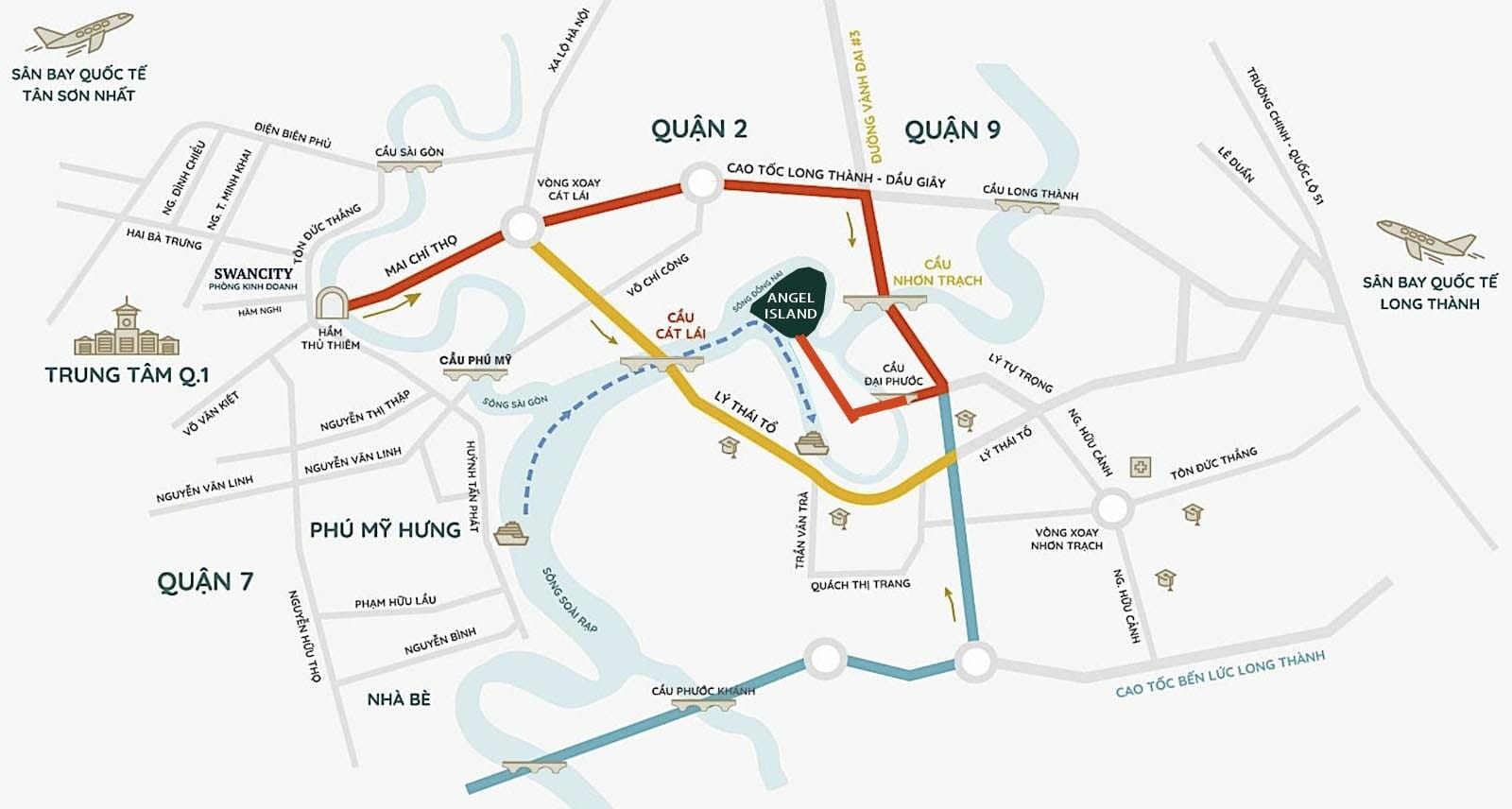 dự án Angel Island nhơn trạch đồng nai