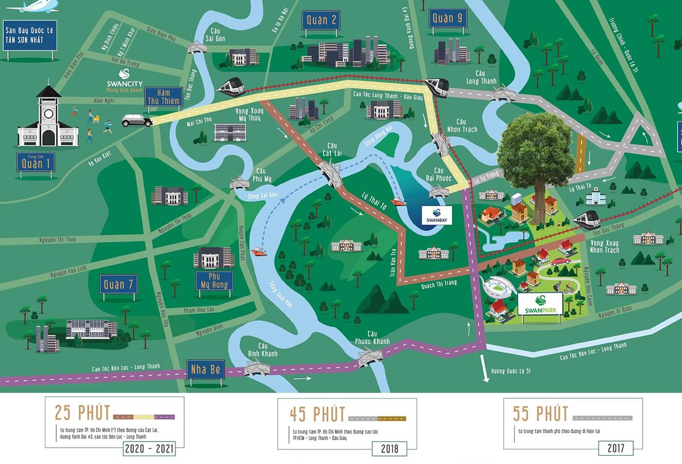 dự án Swan Park Nhơn Trạch Đồng Nai