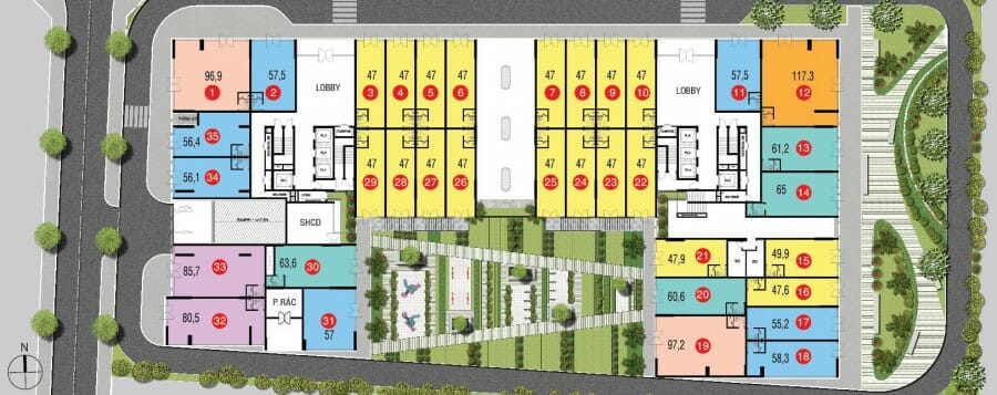 dự án căn hộ The Botanica Phổ quang tân bình