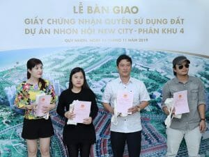nhon hoi new city quy nhon than toc ban giao so do cho khach hang