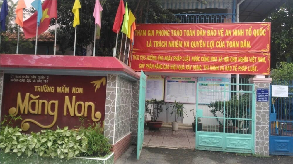 trường mầm non quận 2