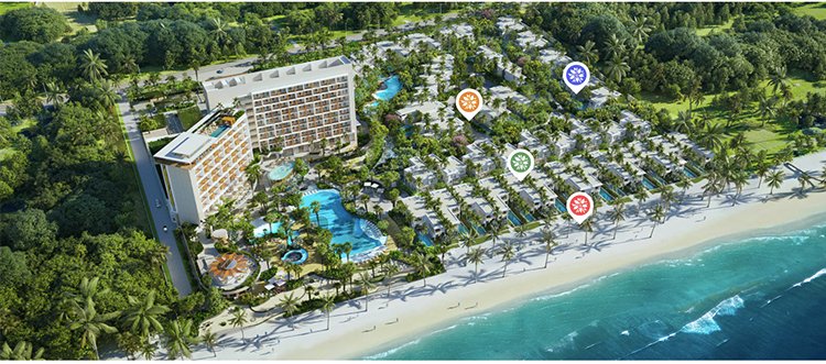 Vị trí dự án Angsana Residences Hồ Tràm nằm ở đâu ?
