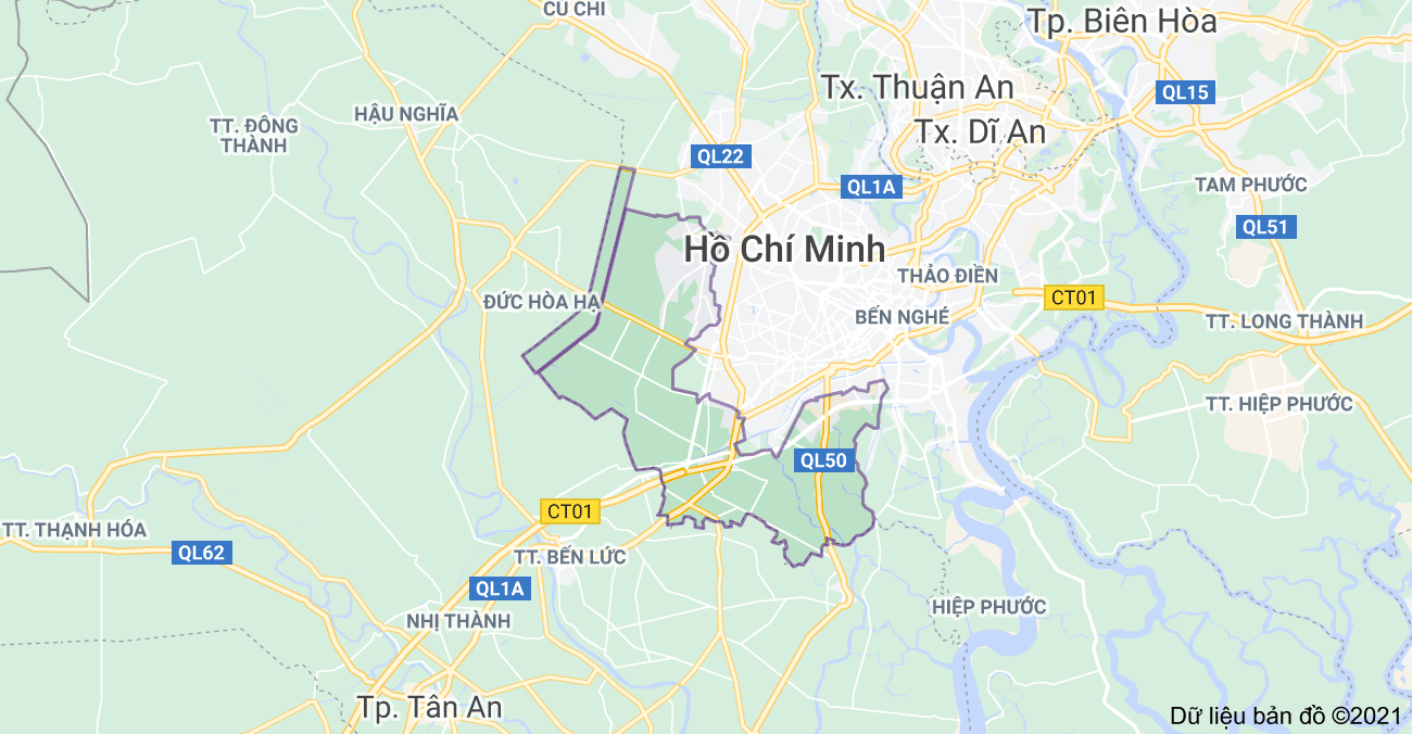 ban do binh chanh