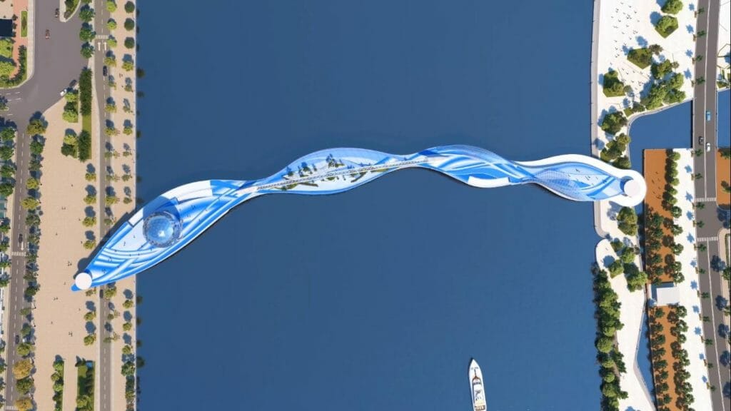 Cầu đi bộ Thủ Thiêm