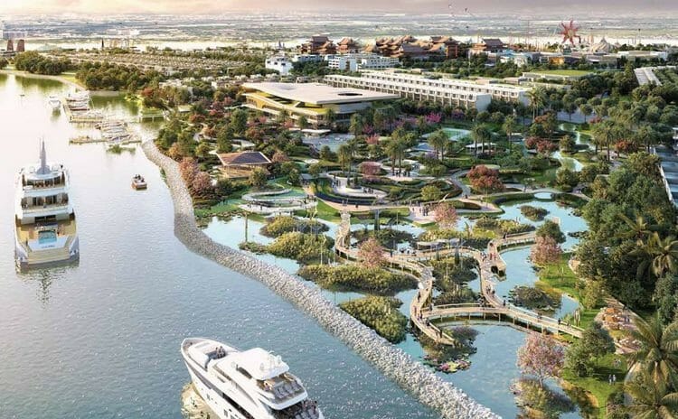 Đánh giá vị trí dự án Angel Island Sông Tiên