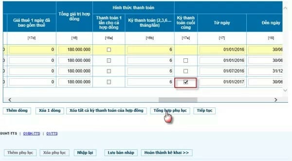 kê khai thuế qua mạng cho thuê nhà