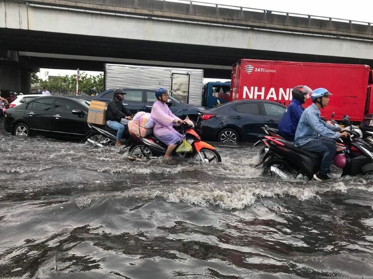 mua nhà Bình Thành tránh ngập nước