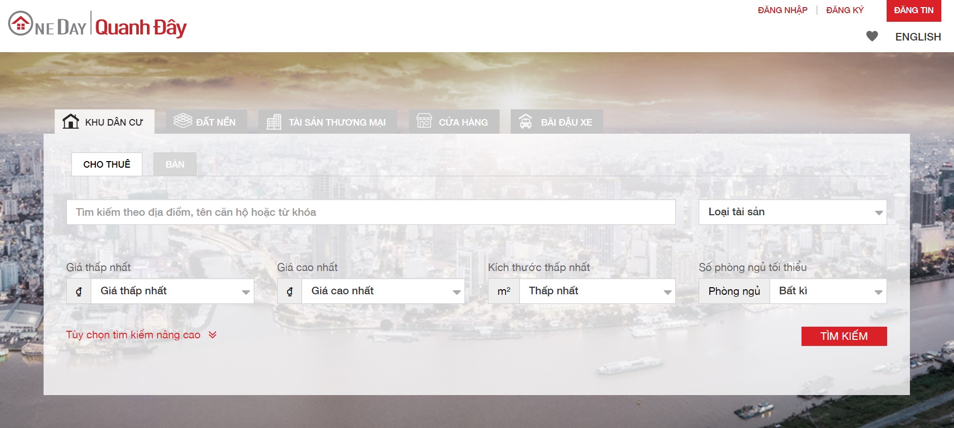 website đăng tin bất động sản