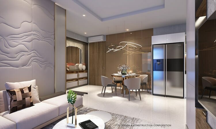 Thiết kế căn hộ The Rivana Bình Dương