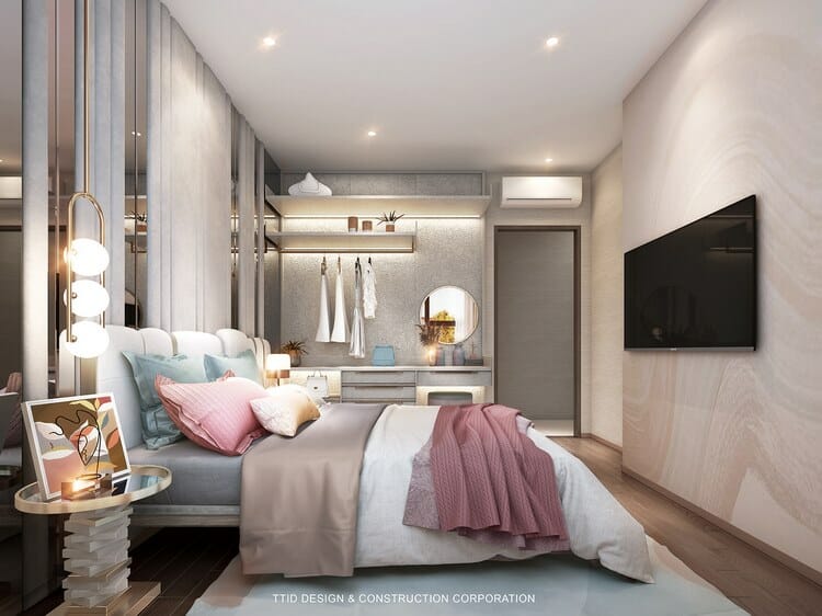 Thiết kế căn hộ The Rivana Bình Dương