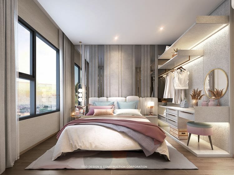 Thiết kế căn hộ The Rivana Bình Dương