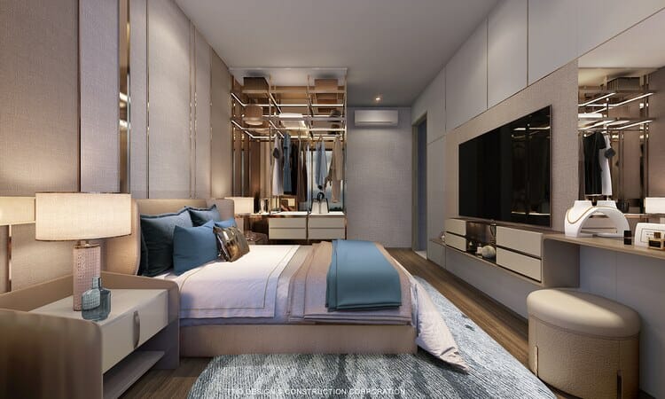 Thiết kế căn hộ The Rivana Bình Dương