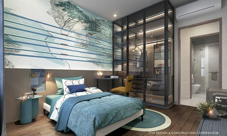 Thiết kế căn hộ The Rivana Bình Dương