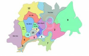 ban do cac quan huyen tphcm