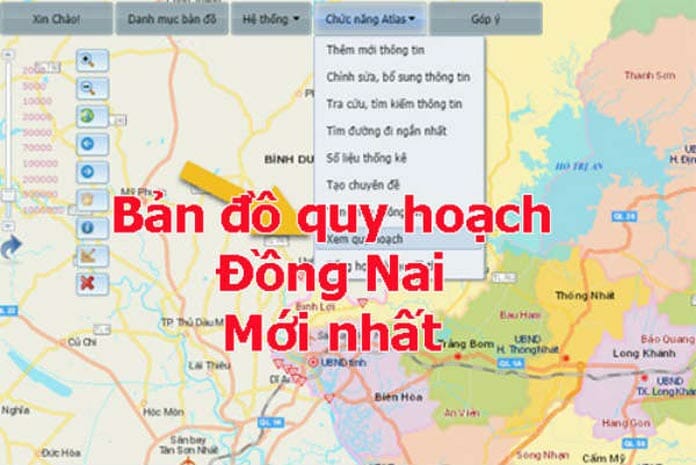 ban do quy hoach bien hoa