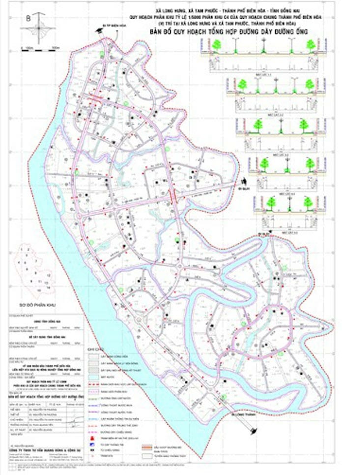 Bản đồ quy hoạch thành phố Biên Hòa
