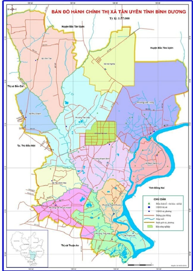 quy hoạch Bình Dương