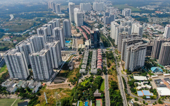 Huyện Nhà Bè ở đâu