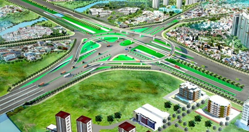 Nút giao Nguyễn văn linh - Nguyễn hữu thọ