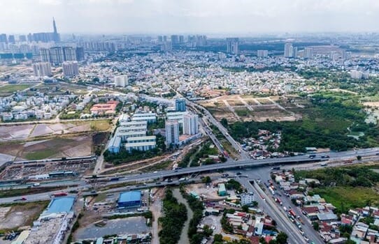 Nút giao Nguyễn văn linh - Nguyễn hữu thọ