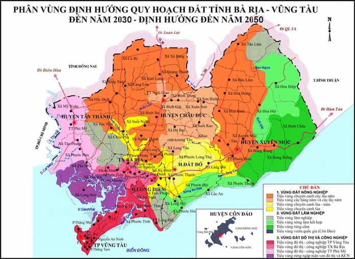 quy hoạch Bà Rịa Vũng Tàu