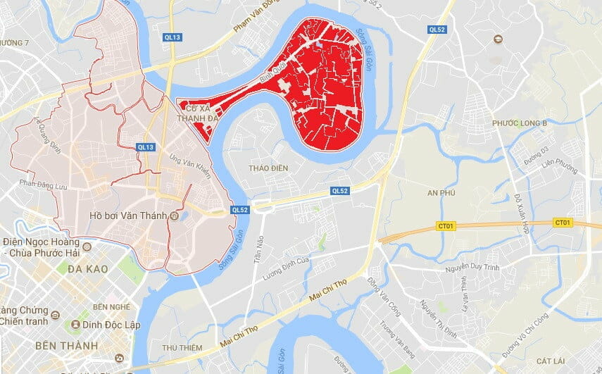 Quy hoạch Bình Quới Thanh Đa