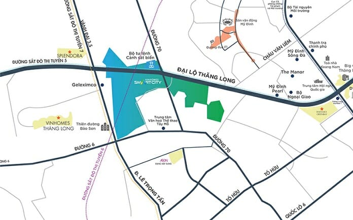 Quy hoạch đường 70 Xuân Phương