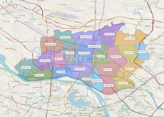 quy hoach huyen dong anh