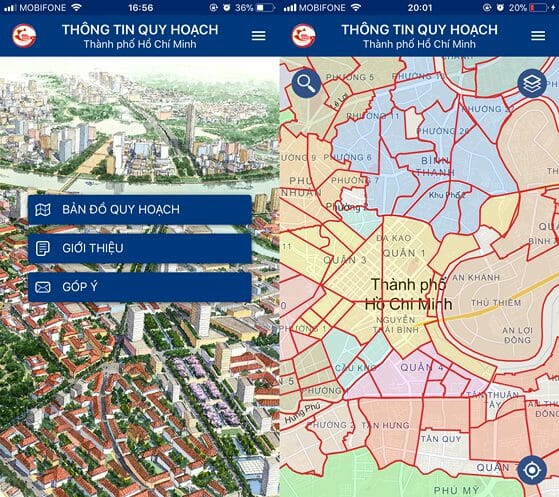 Tra cứu quy hoạch Tp.Hồ Chí Minh