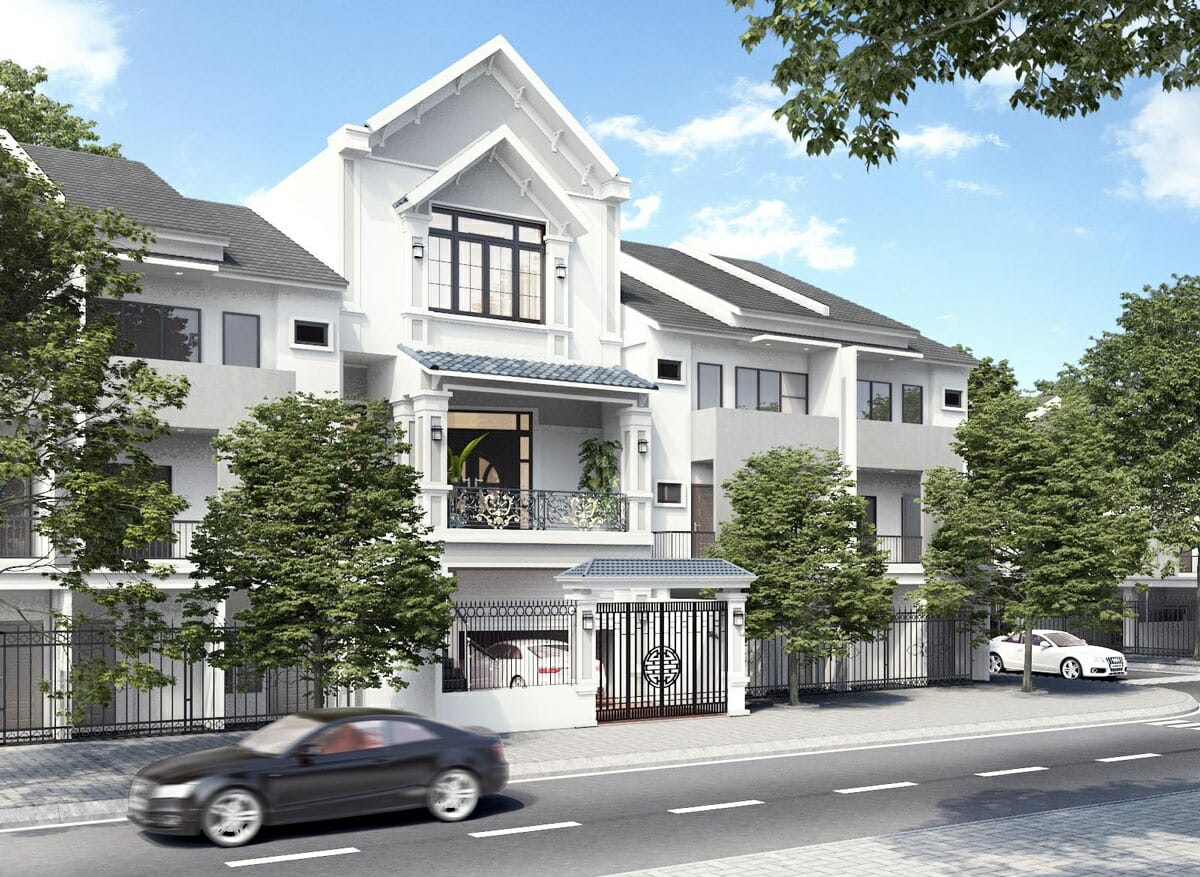 Nhà phố mái ngói