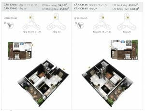 can ho sunshine diamond river 1 phong ngu