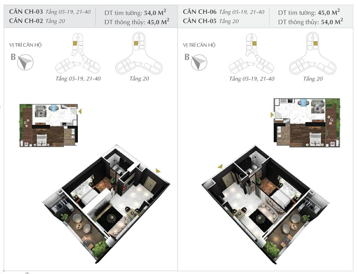 can ho sunshine diamond river 1 phong ngu