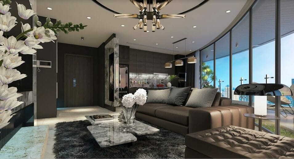 Căn hộ 3 phòng ngủ Sunshine Diamond River